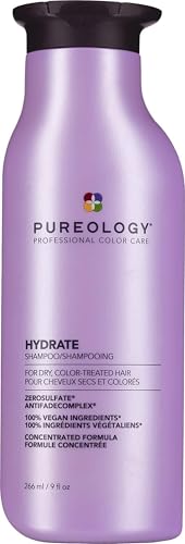 Pureology Hydrate Shampoo – Moisturizes & Nourishes Dry Hair, 9 fl oz