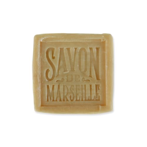Pre de Provence Marseille Olive Oil Soap Cube, Traditional French Clean Scent Multi-Purpose use on Hands, Body, Laundry or Dishes, Natural, 300 Gram