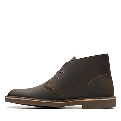 Clarks mens Bushacre 2 chukka boots, Beeswax, 10.5 US