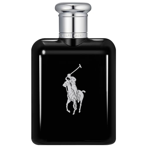 Ralph Lauren Polo Black Eau de Toilette Woody Fresh Cologne - 4.2 Fl Oz