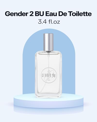 PB ParfumsBelcam Gender 2BU Eau de Toilette Spray – Fresh Oriental Unisex Fragrance with Bergamot, Mandarin & White Musk – Clean Modern Scent for Him or Her, Everyday Signature Perfume, 3.4 Fl Oz