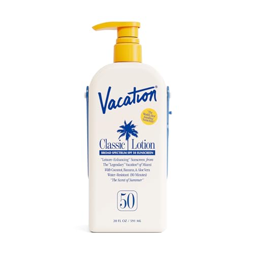 Vacation Classic SPF 50 Sunscreen Lotion, 20 Fluid Ounces