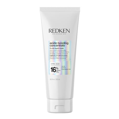 Redken Acidic Bonding Concentrate Mask – For Damaged Hair, 8.5 fl oz