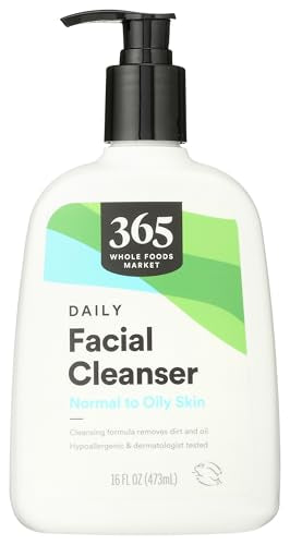 365 by Whole Foods Market, Daily Facial Cleanser, Normal to Oily Skin, 16 Fl Oz