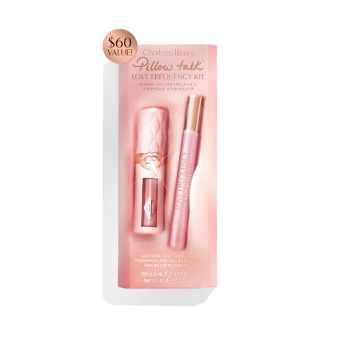 Charlotte Tilbury Pillow Talk Love Frequency Kit - Lip Gloss & Perfume Set