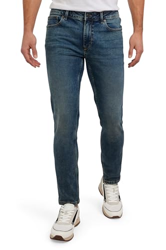 DKNY Mercer Men's Skinny Jeans - Premium Stretch Denim Pants with Classic 5 Pocket Design | Skinny Fit Stretch Jeans for Men