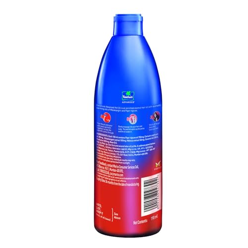 Parachute Advansed Ayurvedic Hot Oil| Warming Coconut Hair Oil with 5 Ayurvedic Ingredients| Fights Frizzy & Dry Hair | Nourishes & Promotes Hair Growth | Indian Hair Oil |10.1 fl. oz.