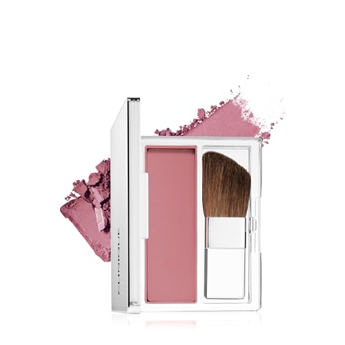 Clinique Blushing Blush Powder Blush | Lasting Wear, Oil-Free, 0.21 oz, Smoldering Plum