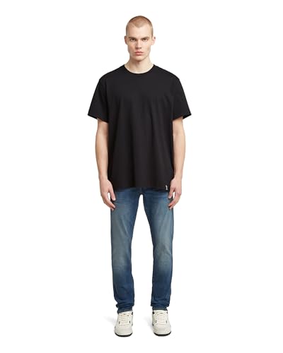G-STAR Raw Mens 3301 Slim Fit Jeans, Vintage Medium Aged, 33W x 32L