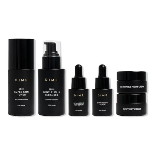 DIME Beauty The Works Discovery Set - 6-Piece Skincare Kit