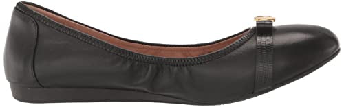 Cole Haan Women's TOVA Bow Ballet Flat, Black Leather, 10