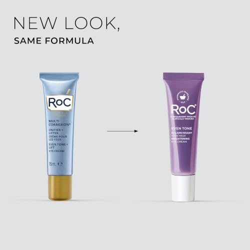 RoC Brightening 5 in 1 Eye Cream Multi Correxion Even Tone + Lift, 0.5oz