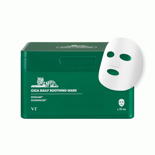 VT COSMETICS CICA Daily Soothing Mask, 30 Sheet