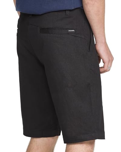 Volcom Men's Vmonty Chino Shorts Black 34