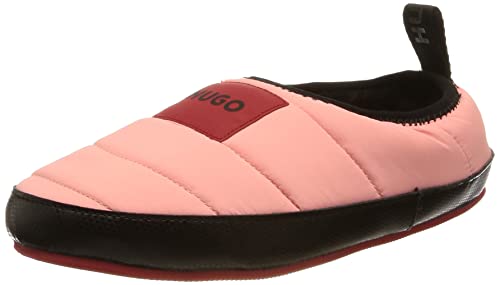 HUGO Women's Modern Home_Shoe, Bright Pink677, 6.5