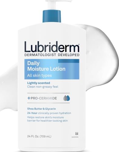 Lubriderm Daily Moisture Body Lotion + Pro-Ceramide, 24 fl. oz