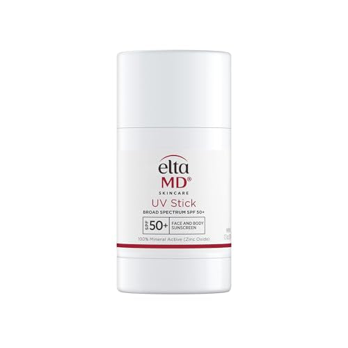 EltaMD UV Stick 100% Mineral Sunscreen, SPF 50+ For Kids and Adults, 1.3 oz