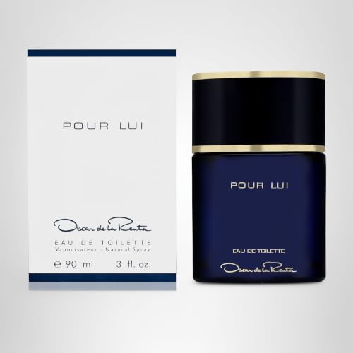 Oscar de la Renta Pour Lui Eau de Toilette Colonge Spray for Men, 3.0 Fl. Oz.