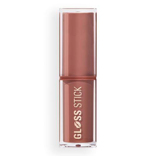 Revolution Pout Lip Gloss Stick, Toffee Nude