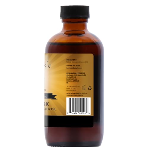 Sunny Isle Extra Dark Jamaican Black Castor Oil 4oz, Richer Thicker JBCO