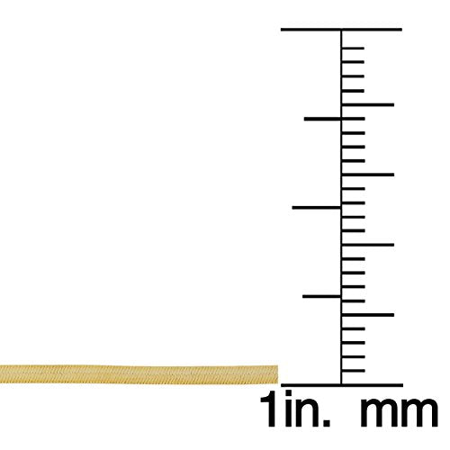 10k Yellow Gold Herringbone Chain Necklace (18 inch)