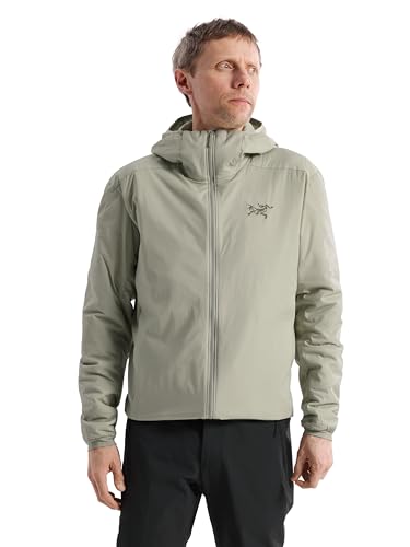 Arc'teryx Atom Hoody Men's | Lightweight Insulated Jacket for Men with Hood | Moisture and Wind Resistance | Habitat, Large