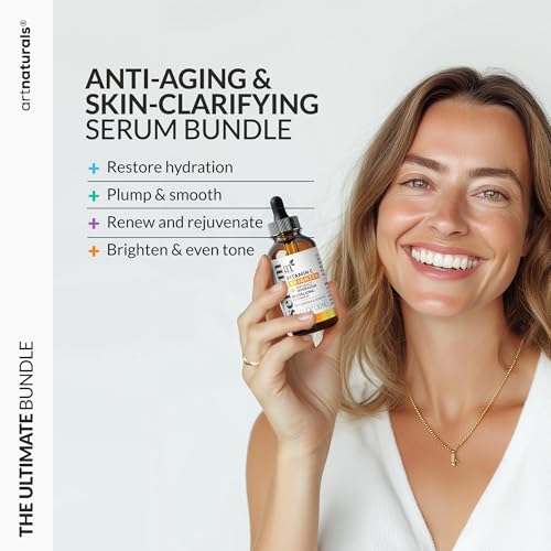 ArtNaturals Vitamin C Skincare Serum Set, 4 Piece