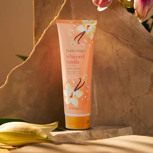 Bodycology Shea Butter Body Cream, Whipped Vanilla, 8 oz