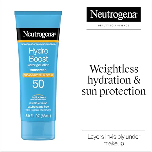 Neutrogena Hydro Boost Water Gel Sunscreen SPF 50, 3 fl oz