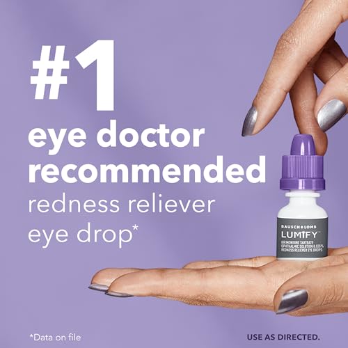 Lumify Redness Relief Eye Drops, Whiter & Brighter Looking Eyes, 0.08 oz