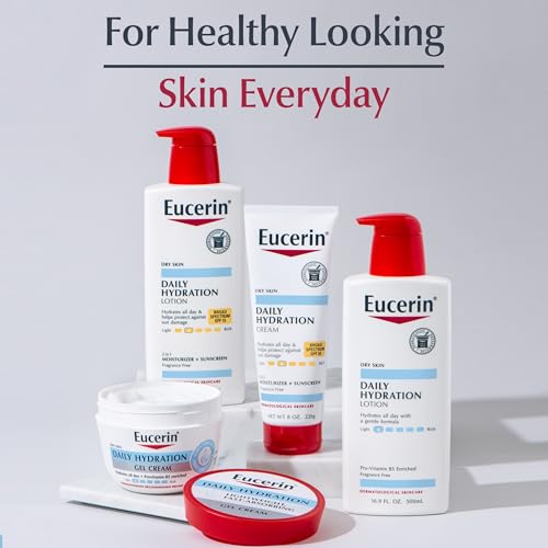 Eucerin Daily Hydration Cream, Broad Spectrum SPF 30, 8 OZ