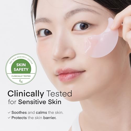TEREZ & HONOR Peptide Collagen Under Eye Patches - 60 Korean Firming, Glowing & Hydrating Hydrogel Mask for Puffy Eyes, Dark Circles, Wrinkles, Fine Lines, Undereye Bags - Anti-Aging Eye Gel Pads