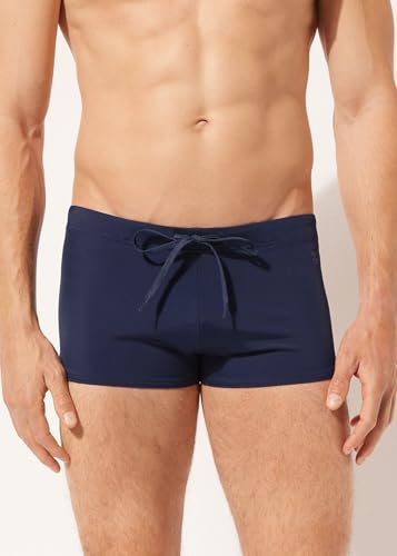 CALZEDONIA Men’s Swim Shorts Panama in Blue, Size M
