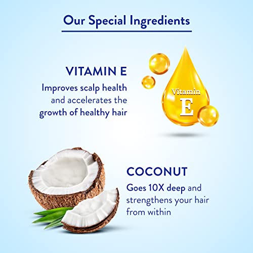 Parachute Advansed Gold Coconut Hair Oil with Vitamin E| Pure Coconut Oil| For Long, Strong & Nourished Hair| Indian Hair Oil | 13.5 Fl.oz.