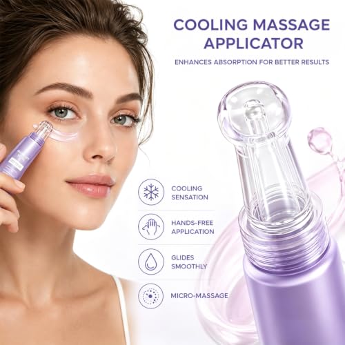 2Pcs Instant Lift Eye Gel, Under Eye Skin Care Gel for Puffiness, Wrinkles, Fine Lines, Daily Anti Aging Eye Skin Care Gel for Men & Women