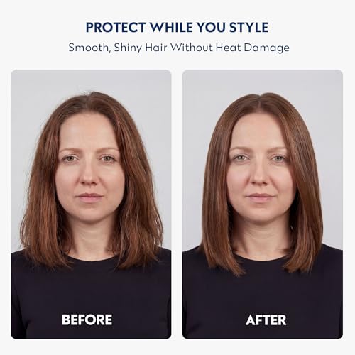 No nothing Heat Protection Spray for Hair – Fragrance Free, Travel Size