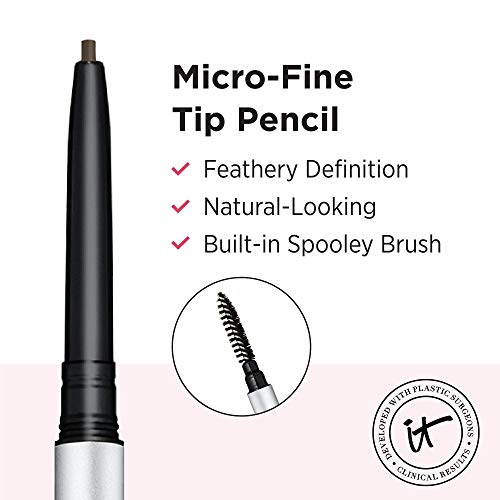 IT Cosmetics Brow Power Micro-fine Eyebrow Pencil - Universal Taupe