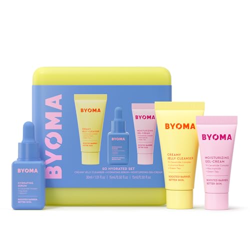 BYOMA So Hydrated Set – Jelly Cleanser, Hydrating Serum, Gel Cream