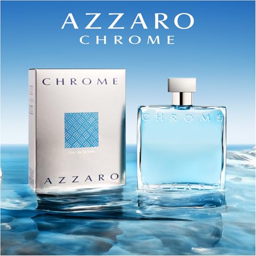 Azzaro Chrome Eau de Toilette Fresh Aquatic Men's Cologne