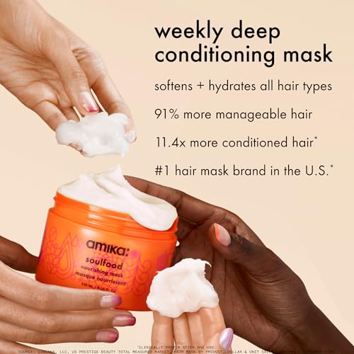 amika soulfood nourishing mask, 100ml