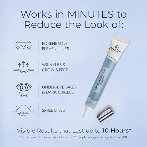 Plexaderm Rapid Reduction Serum - Visibly Reduces Under-Eye Bags & Wrinkles
