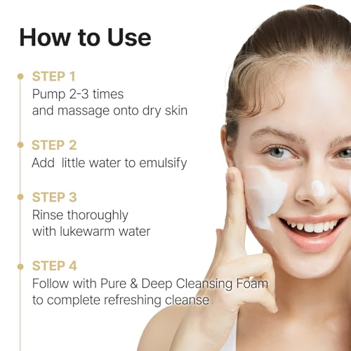 MANYO Pure Soybean Cleansing Milk, Facial Cleanser, 6.76 fl oz