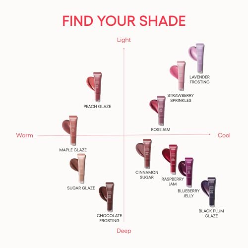LANEIGE Glaze Craze Tinted Lip Serum: Hydrating, Lip Barrier-Boosting, Softening Lip Serum Treatment for Glossy & Buildable Shine, Nourished Lips| Korean Skin Care, Cinnamon Sugar