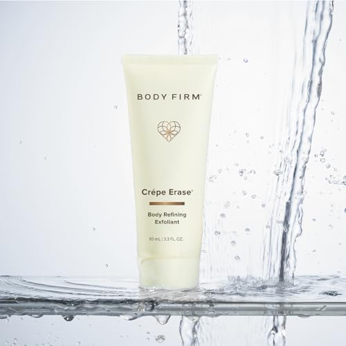 BODY FIRM Crepe Erase Body Refining Exfoliant for Crepey Skin, 3.3 Fl Oz
