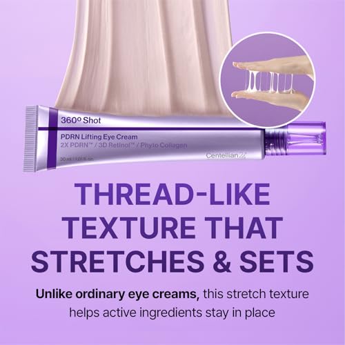 CENTELLIAN 24 360 Shot PDRN Firming Eye Cream, TECA Retinol Care