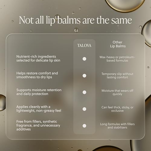 TALOVA Grass-Fed Tallow Lip Balm, Coco Vanilla, Moisturizing