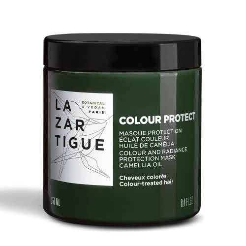 Lazartigue Color Protect Radiance Mask for Color-Treated Hair, 8.4 Fl Oz