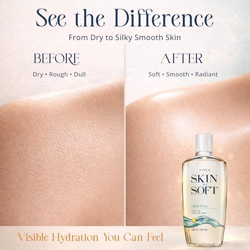 Avon Skin So Soft Original Bath Oil - 16.9 oz - Moisturizing Body Oil