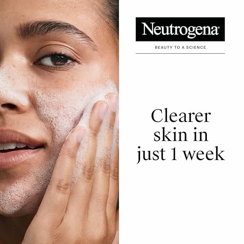 Neutrogena Oil Free Pink Grapefruit Acne Face Wash, 9.1 fl oz