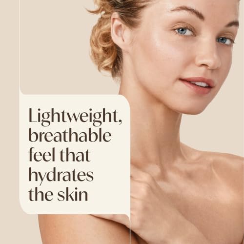 Aveeno Daily Moisturizing Sheer Hydration Fragrance-Free Lotion with Prebiotic Oat for Dry Skin, Lightweight, Non-Greasy and Fast-Absorbing Body Lotion Nourishes Skin with 48-Hour Moisture, 18 Fl Oz